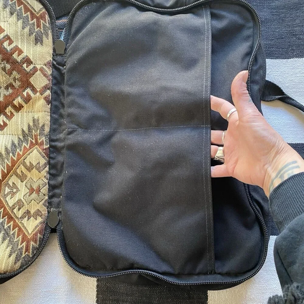 The Pack Shack Computer Messenger Shoulder Bag. Excellent Shape! Big! Rare. USA. - Picture 11 of 16